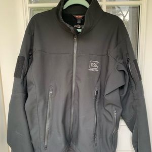 Glock licensed tru spec jacket rare men’s large non smoker worn twice slim fit